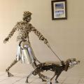 Amazing Sculptures Made out of Scrap Car Parts