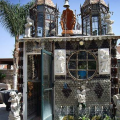 Unusual Chapel made of Beer Bottles, Martin Sanchez