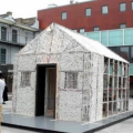 The House made of newspaper