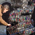 Sculpture Made From Thousands of Keys in Prague