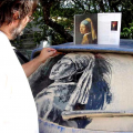 Amazing Artwork Created in Dusty Car Windows