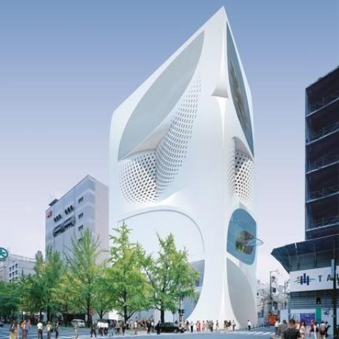 UN1 Proposed Louis Vuitton Flagship Store in Japan