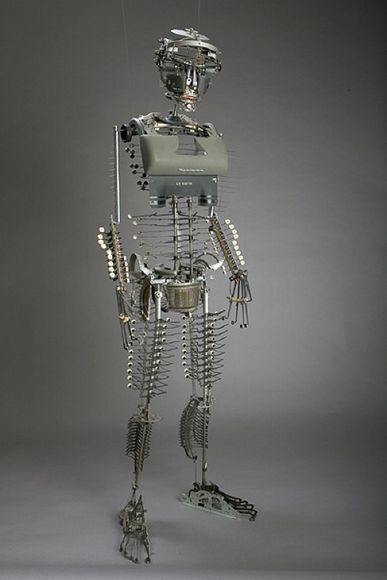 robot2 Bizarre Sculptures created by Jeremy Mayer