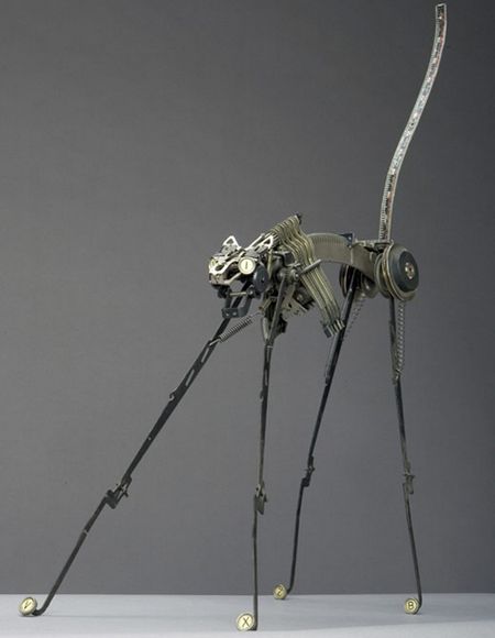 robot4 Bizarre Sculptures created by Jeremy Mayer