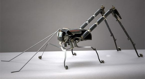robot6 Bizarre Sculptures created by Jeremy Mayer