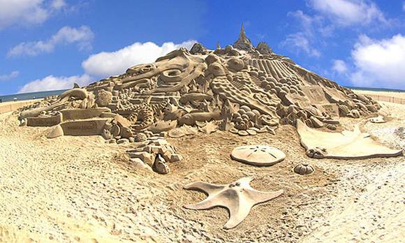 sand3 Amazing sand Sculptures