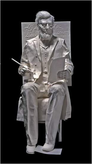 paper15 Total realistic sculptures made out of paper