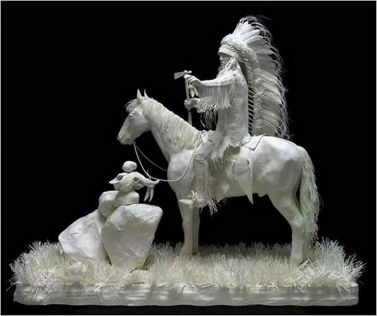 paper9 Total realistic sculptures made out of paper