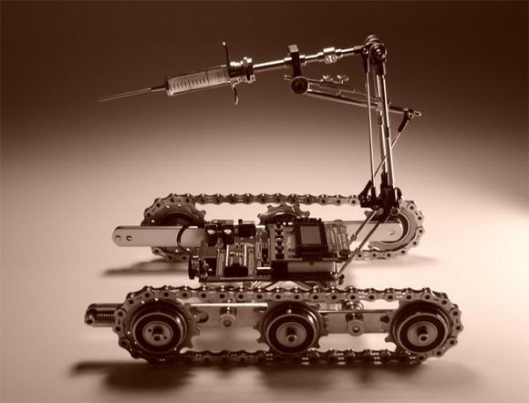 2 Amazing robotic art, Christopher Conte