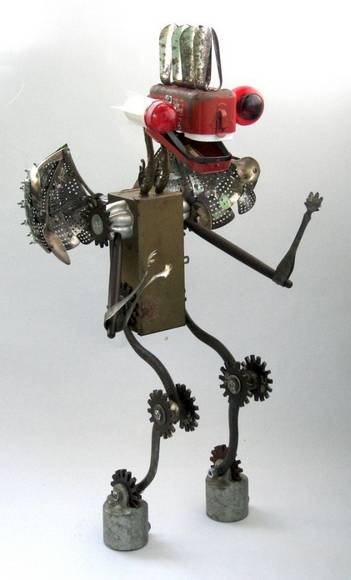 91 Art with mechanical items