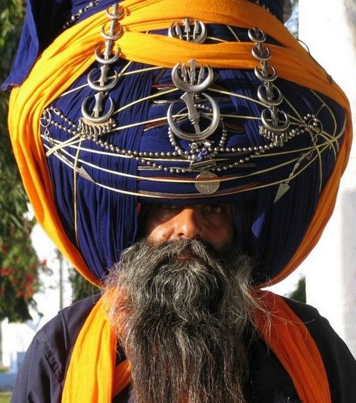 s5 Amazing Turbans of Sikhs