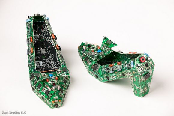 3 Steven Rodrig – Circuit Board Sculptures