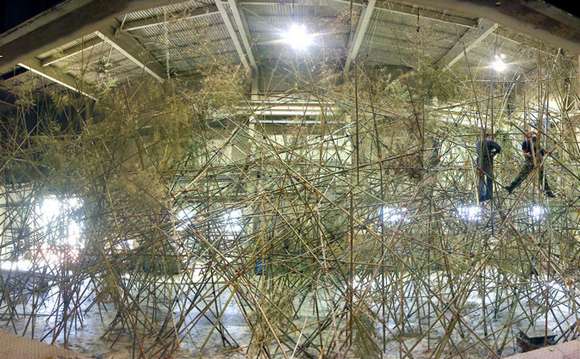14 Big Bambu, Amazing Artistic Installation Made by Beacon Duo