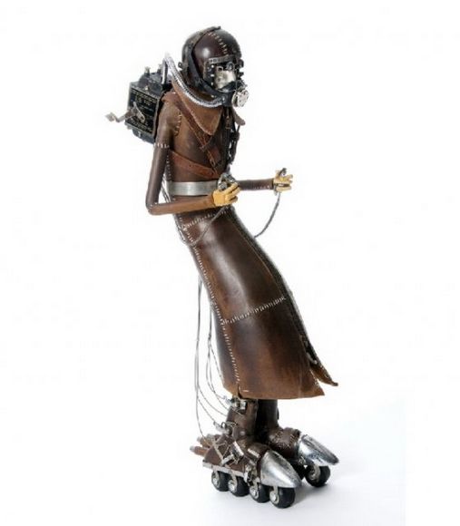 52 Interesting Steampunk Sculptures by Stephane Halleux
