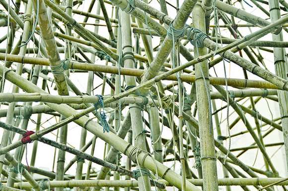 81 Big Bambu, Amazing Artistic Installation Made by Beacon Duo