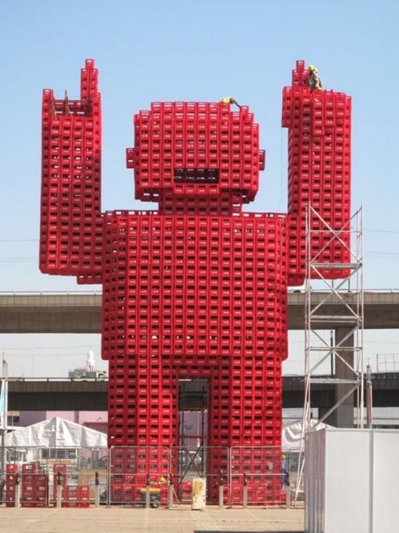 COCA COLA 3 2500 Boxes For Coca Cola Robot