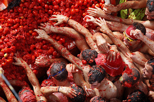 La Tomatina festival 1 Worlds Craziest Festivals