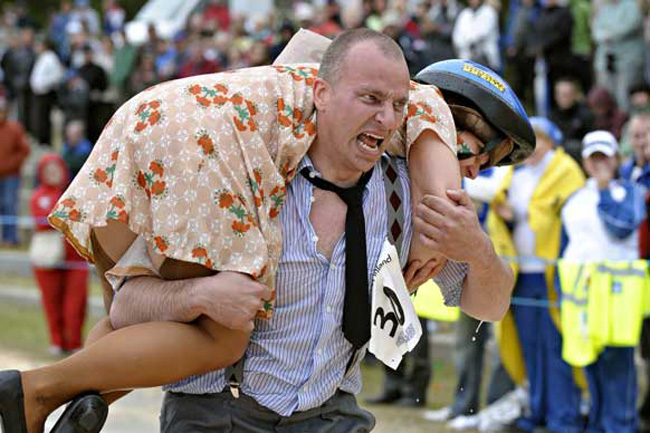 Wife Carrying Competition 10 Worlds Craziest Festivals