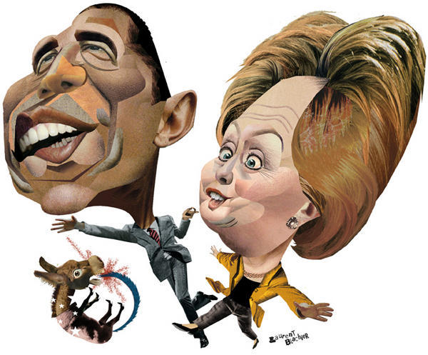 barrackobama Awesome Celebrities and Politicians Caricatures