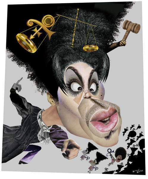 prince Awesome Celebrities and Politicians Caricatures