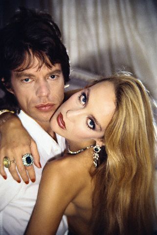 Mick Jagger & Jerry Hall -3