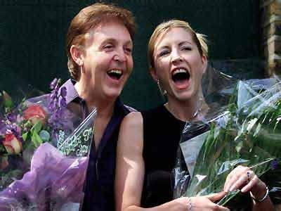 Paul McCartney & Heather Mills