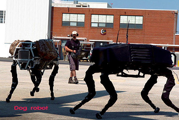 Dog robot The inventors of the Pentagon: of the science fiction in the reality