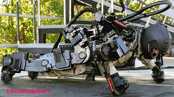 exoskeleton1 The inventors of the Pentagon: of the science fiction in the reality